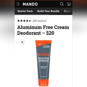 MANDO Whole Body Deodorant - Mt Fuji